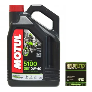 Promocja MOTUL 5100 4T 10W40 4L + FILTR HIFLO