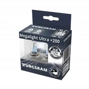Zwrot pieniędzy TUNGSRAM ŻARÓWKI H4 12V MEGALIGHT ULTRA +200%