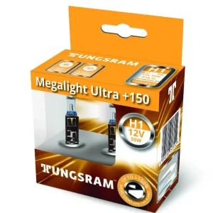 TUNGSRAM H1 12V 55W MEGALIGHT ULTRA +150% 2SZT Zwrot pieniędzy