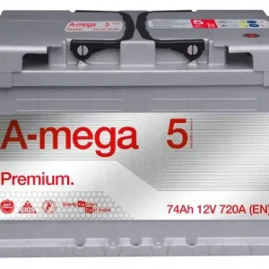 Wysoka jakość AMEGA PREMIUM M5 12V 74AH 720A