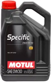 MOTUL SPECIFIC 2312 5L 0W30 BLUE HDI PSA B71 Oferta