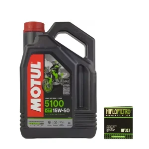 Tani MOTUL 5100 15W50 4T 4L FILTR HIFLO