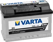 VARTA BLACK E9 70AH 640A Zamów teraz