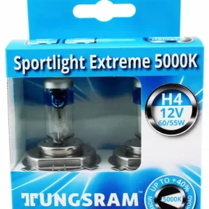 TUNGSRAM H4 SPORTLIGHT EXTREME +40% 5000K 2SZT Rabat