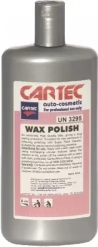 Zamów teraz CARTEC WAX POLISH 1L DO WOSKOWANIA LAKIERU