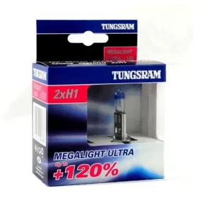 TUNGSRAM H1 55W MEGALIGHT ULTRA +120% ZESTAW Oferta limitowana