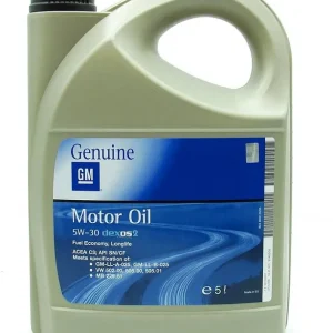 Oferta GENERAL MOTORS 5W30 DEXOS2 5L