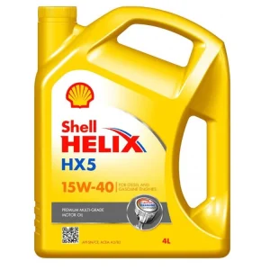 Bezpieczna płatność SHELL HELIX HX5 15W40 4L