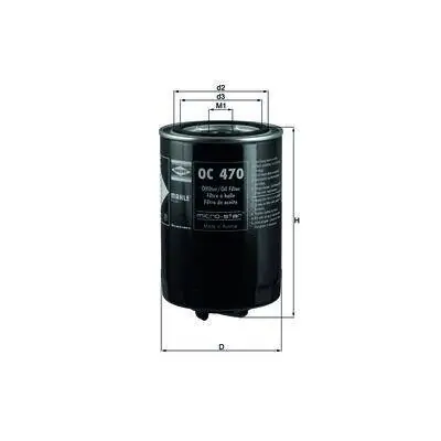 KNECHT FILTR OLEJU OC 470 Tylko dziś