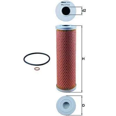 KNECHT FILTR OLEJU OX147D Kup teraz