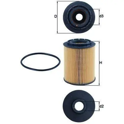 OX160D FILTR OLEJU Rabat