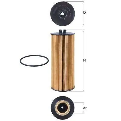 KNECHT FILTR OLEJU OX174D Promocja