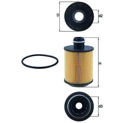 KNECHT FILTR OLEJU OX559D Oferta limitowana