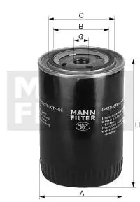 MANN-FILTER FILTR OLEJU W962/38 Najlepsza cena