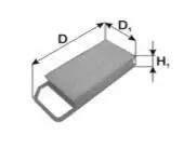 Rabat PZL-SĘDZISZÓW FILTR POWIETRZA WA5070