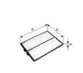 Rabat PZL-SĘDZISZÓW FILTR KABINOWY WA60205