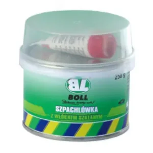 Zwrot pieniędzy BOLL SZPACHLÓWKA Z WŁÓKNEM SZKLANYM 250G + UTWARDZACZ