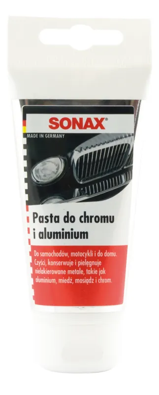 SONAX PASTA DO POLEROWANIA CHROMU I ALUMINIUM 75ML Wyprzedaż