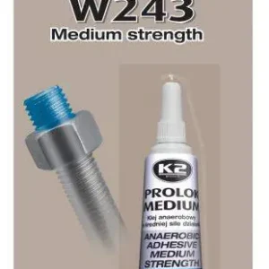 Wysoka jakość K2 BLOKADA ŚRUB NIEBIESKA ŚREDNIA SIŁA 6ML