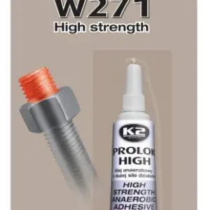 Zwrot pieniędzy K2 BLOKADA ŚRUB CZERWONA DUŻA SIŁA 6ML