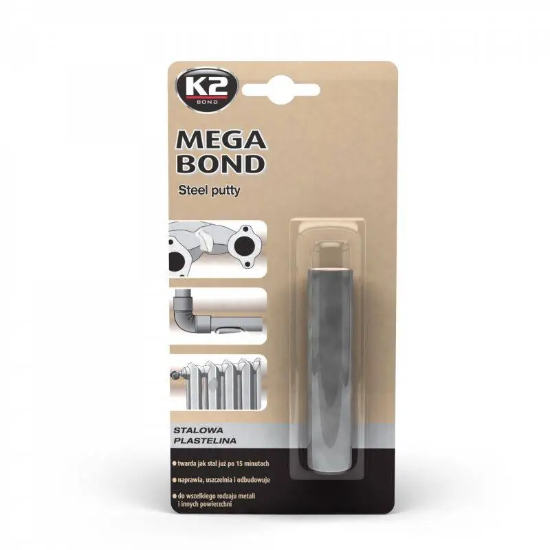 K2 MEGA BOND STALOWA PLASTELINA 60G Zamów teraz
