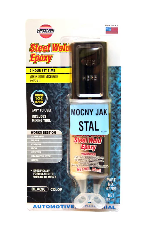 VERSACHEM STEEL WELD KLEJ DO METALU 25 ML Tylko dziś