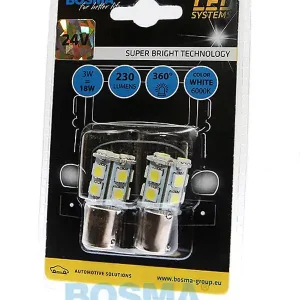 Popularny ŻARÓWKA 24V SMD 13XSMD BA15S WHITE 2 SZT. 3062