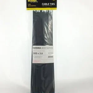 OPASKA KABLOWA 300X3.6 CZARNA 100 SZT. Tani