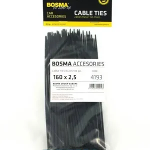 OPASKA KABLOWA 160X2.5 CZARNA 100SZT Darmowa dostawa