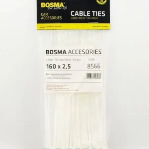 OPASKA KABLOWA 160X2.5 BIAŁA 100SZT Tylko dziś