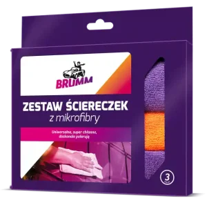 ZESTAW ŚCIERECZEK Z MIKROFIBRY 3 SZT. Bezpieczna płatność