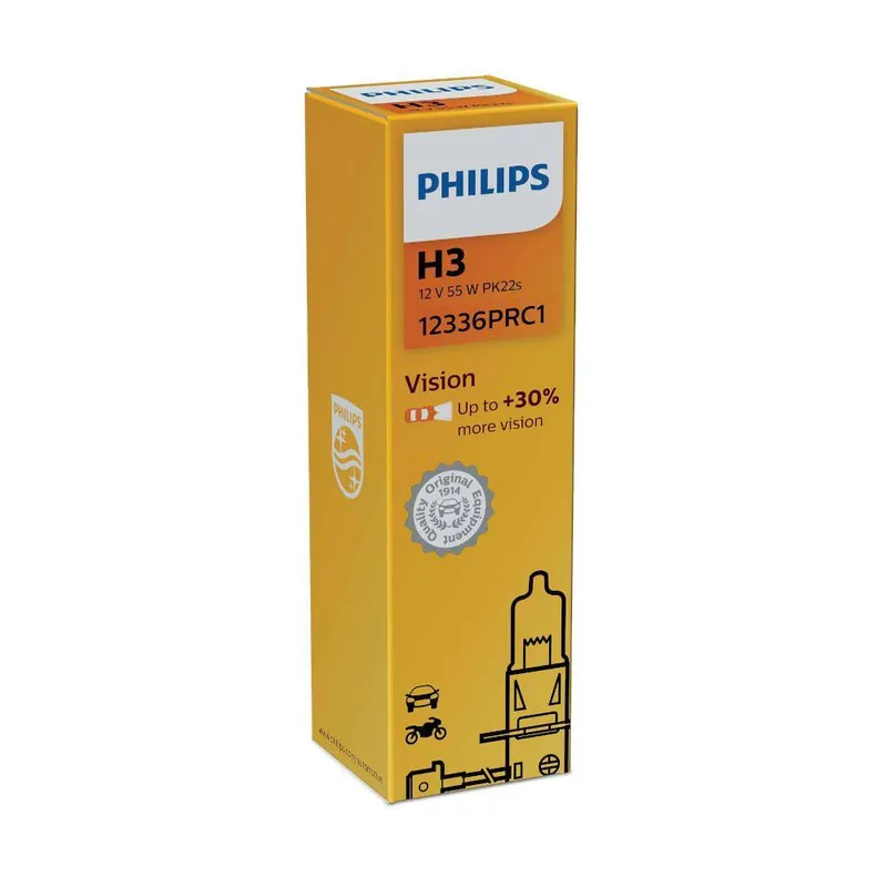 Ostatnia szansa ŻARÓWKA H3 12V 55W VISION PHILIPS