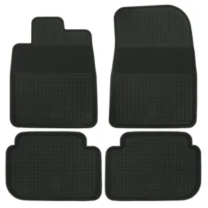 DYWANIK P22 CZARNY GUMOWY KPL Oryginalny