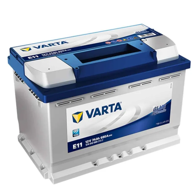 AKUMULATOR 12V 74AH 680A E11 VARTA BLUE Niska cena