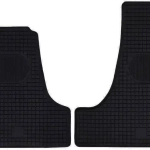 DYWANIK H02C GUMOWY CZARNY PRZÓD Premium