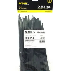 Ekspresowa dostawa OPASKA KABLOWA 180X4.8 CZARNA 100 SZT.