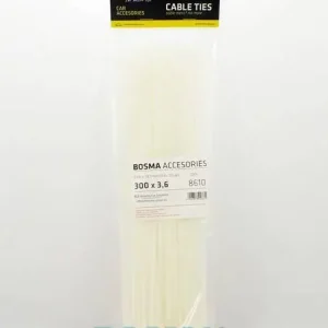 Niska cena OPASKA KABLOWA 300X3,6 BIAŁA 100 SZT.