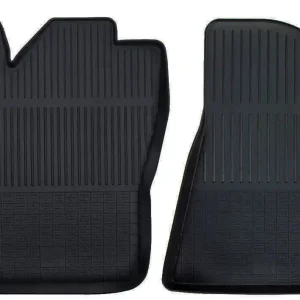 Popularny DYWANIK 711C/412C CZARNY GUMOWY PRZÓD