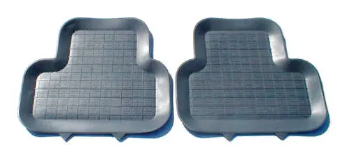 Oryginalny DYWANIK 840 SZARY GUMOWY TYŁ