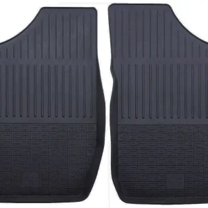 DYWANIK 610 CZARNY GUMOWY PRZÓD Autentyczny