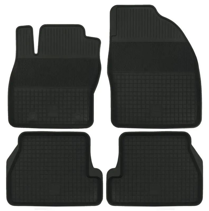 Oferta limitowana DYWANIK P13 CZARNY GUMOWY KPL