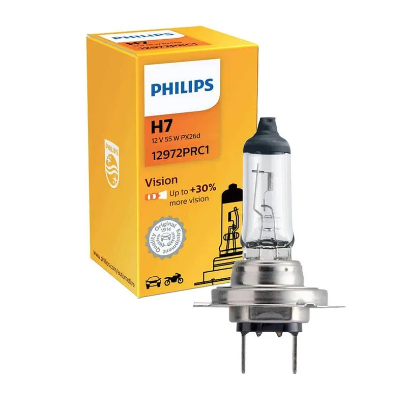 Autentyczny ŻARÓWKA 12V H7 55W VISION PHILIPS