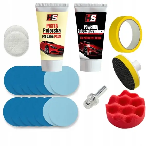 HS ZESTAW DO POLEROWANIA REGENERACJI LAMP REFLEKTORÓW NR 3 Oferta