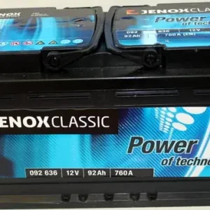 JENOX 92AH 760A P+ AKUMULATOR Tani