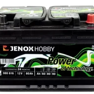 Oferta limitowana JENOX HOBBY 80AH 12V AKUMULATOR ŁODZIE JACHTY