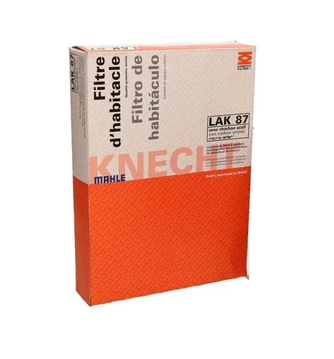 Autentyczny KNECHT LAK87 FILTR KABINOWY Z WĘGLEM
