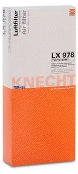 KNECHT LX978 FILTR POWIETRZA Oryginalny