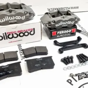 Zestaw hamulcowy BMW M3 E46 na tylną oś. Zaciski Wilwood 4 tłoczkowe. Tylko dziś