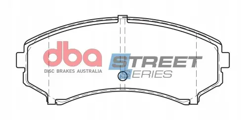 Nowość DB1388SS DBA Street Series Klocki hamulcowe samochodowe (kpl.)
