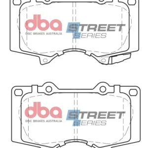 DB1482SS DBA Street Series Klocki hamulcowe samochodowe (kpl.) Oryginalny